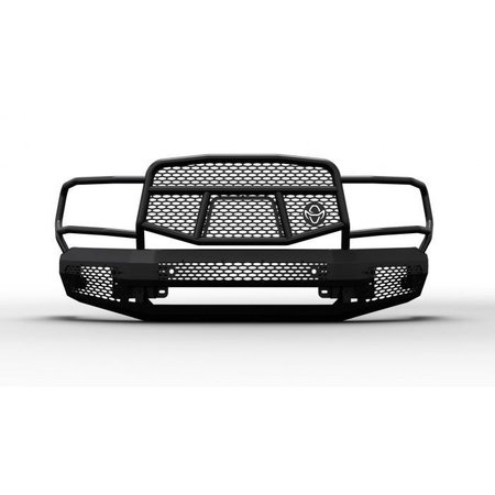 RANCH HAND 10-18 RAM 2500 3500 MIDNIGHT FRONT BUMPER WITH GRILLE GUARD MFD101BM1